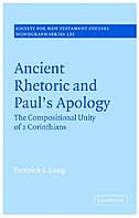 Front cover_Ancient Rhetoric And Paul's Apology