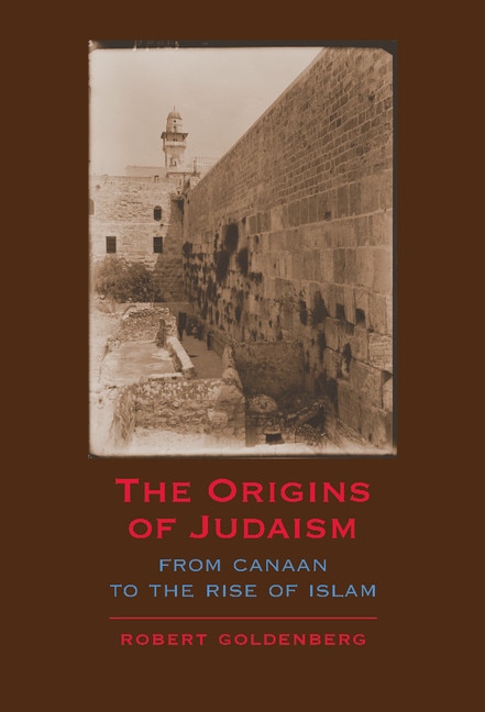 Front cover_The Origins Of Judaism