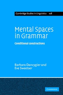 Front cover_Mental Spaces in Grammar