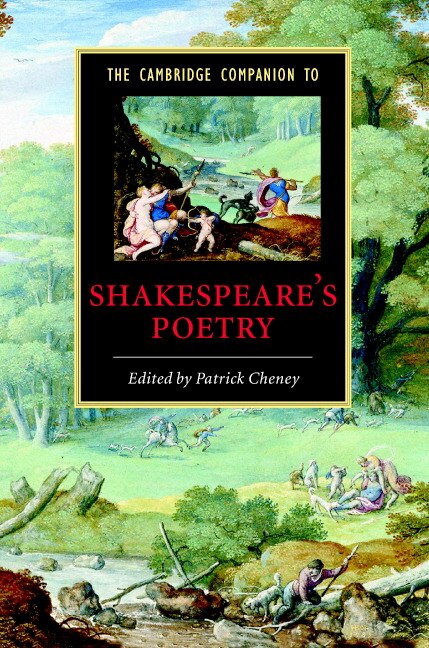 Front cover_The Cambridge Companion To Shakespeare's Poetry