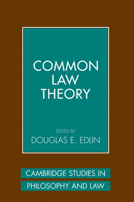 Front cover_Common Law Theory