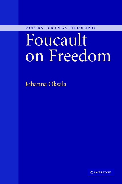 Front cover_Foucault on Freedom