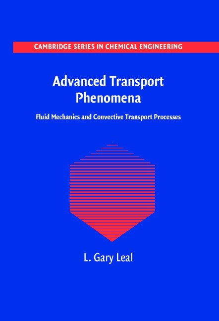 Front cover_Advanced Transport Phenomena
