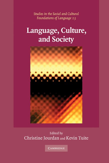 Front cover_Language, Culture, And Society