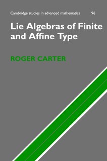 Couverture_Lie Algebras of Finite and Affine Type