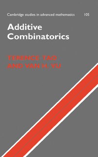 Front cover_Additive Combinatorics