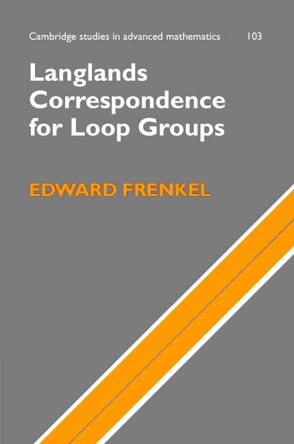 Front cover_Langlands Correspondence For Loop Groups