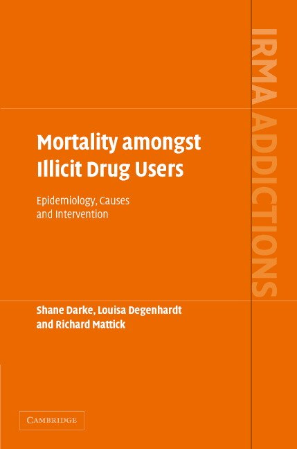 Front cover_Mortality amongst Illicit Drug Users