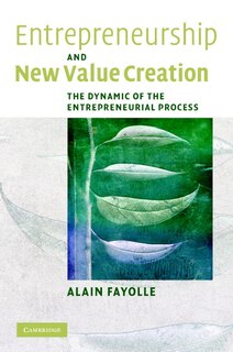 Couverture_Entrepreneurship and New Value Creation