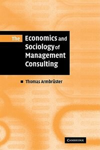 Couverture_The Economics and Sociology of Management Consulting