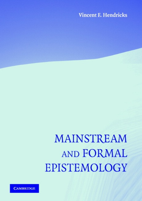 Couverture_Mainstream And Formal Epistemology
