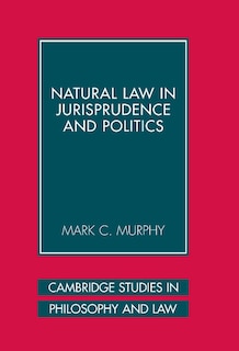 Front cover_Natural Law In Jurisprudence And Politics