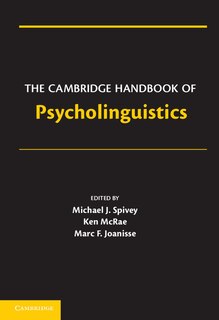 Front cover_The Cambridge Handbook of Psycholinguistics