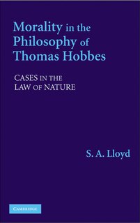 Front cover_Morality in the Philosophy of Thomas Hobbes