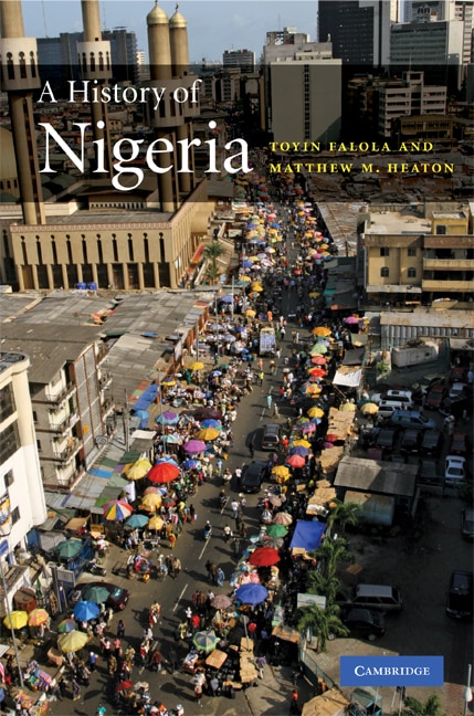 Front cover_A History of Nigeria