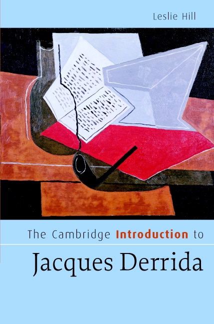 Couverture_The Cambridge Introduction to Jacques Derrida