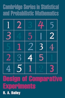 Front cover_Design Of Comparative Experiments