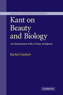 Couverture_Kant On Beauty And Biology