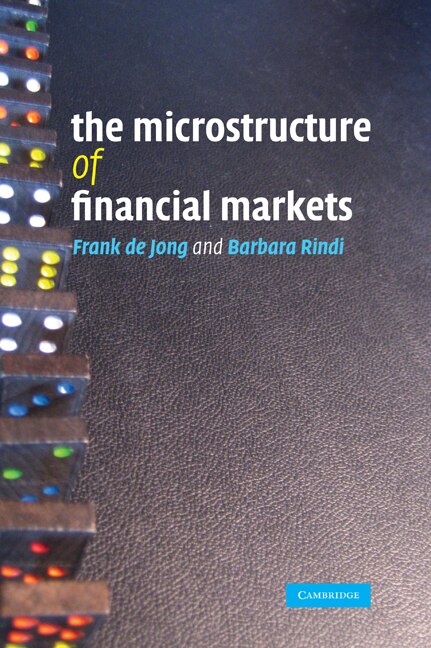 Couverture_The Microstructure of Financial Markets