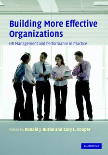 Front cover_Building More Effective Organizations