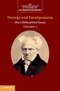 Front cover_Schopenhauer: Parerga And Paralipomena: Volume 1