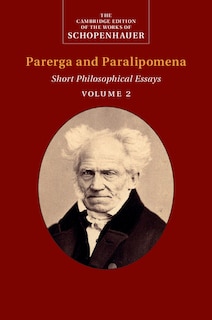 Front cover_Schopenhauer: Parerga And Paralipomena: Volume 2