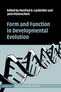 Couverture_Form and Function in Developmental Evolution