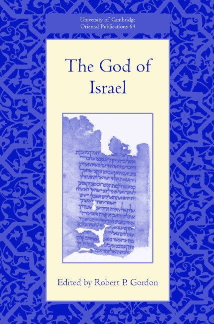 Front cover_The God of Israel, Part 1