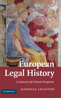 Front cover_European Legal History