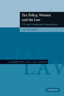 Front cover_Tax Policy, Women and the Law