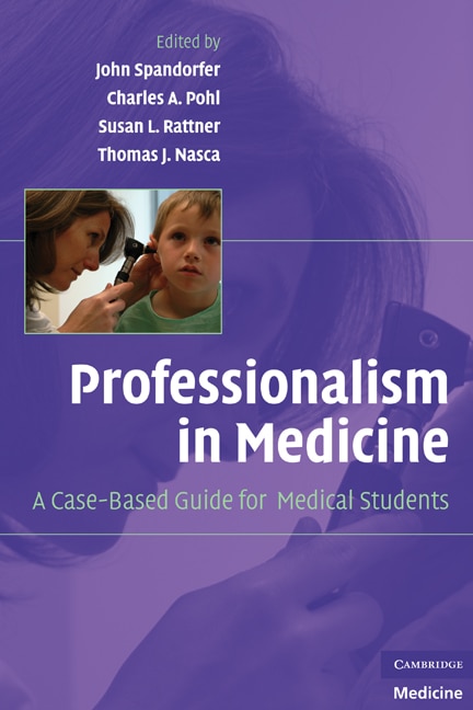 Couverture_Professionalism in Medicine