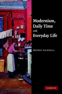 Couverture_Modernism, Daily Time and Everyday Life