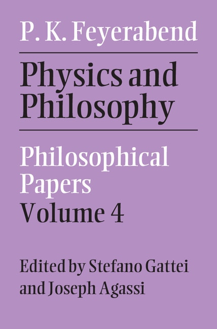 Couverture_Physics And Philosophy: Volume 4