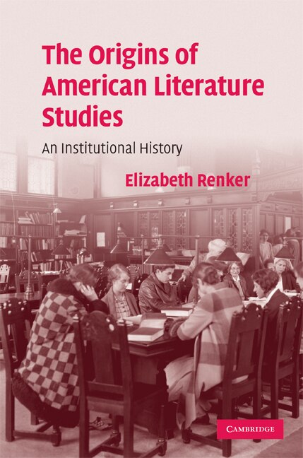 Couverture_The Origins of American Literature Studies