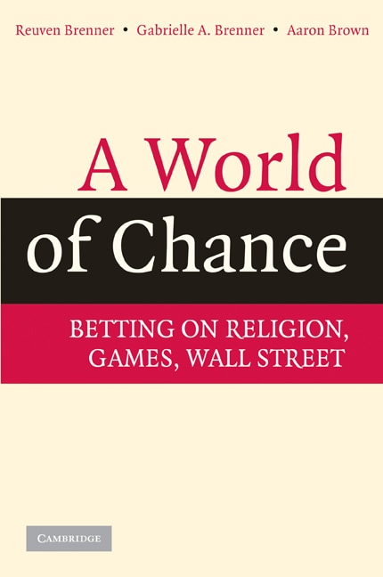 Front cover_A World of Chance