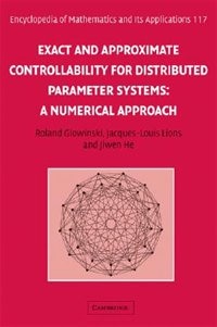 Front cover_Exact and Approximate Controllability for Distributed Parameter Systems