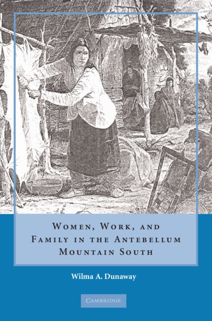 Front cover_Women, Work and Family in the Antebellum Mountain South