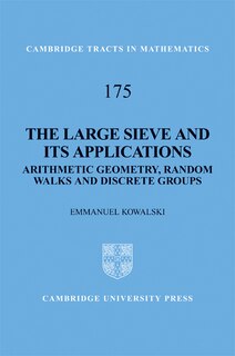 Front cover_The Large Sieve and its Applications