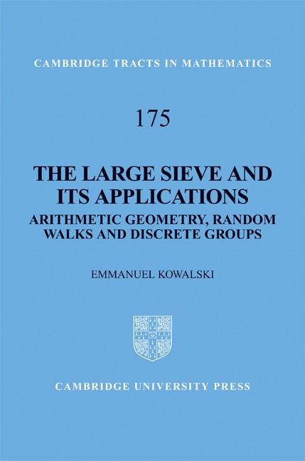 Front cover_The Large Sieve and its Applications