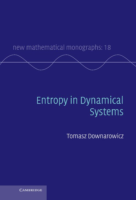 Front cover_Entropy in Dynamical Systems