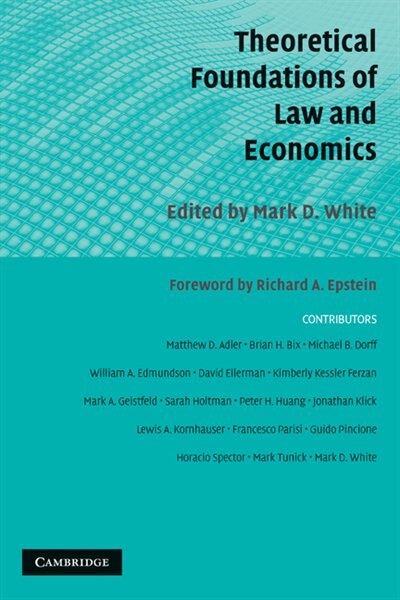Couverture_Theoretical Foundations of Law and Economics
