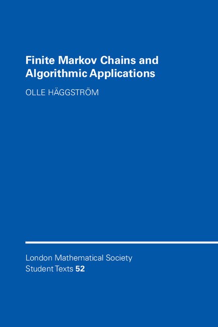 Couverture_Finite Markov Chains and Algorithmic Applications