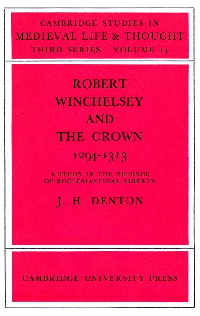 Couverture_Robert Winchelsey and the Crown 1294–1313