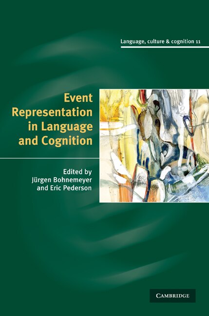 Front cover_Event Representation in Language and Cognition