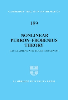 Couverture_Nonlinear Perron&ndash;Frobenius Theory