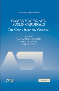 Front cover_Games, Scales And Suslin Cardinals