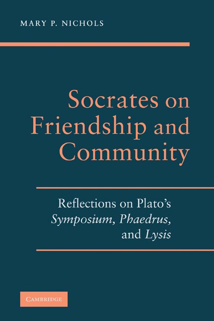Front cover_Socrates on Friendship and Community