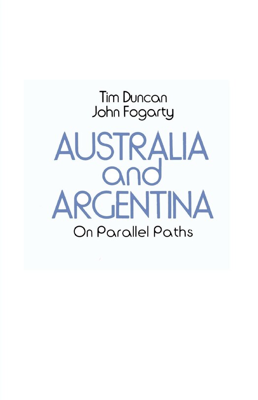 Front cover_Australia and Argentina