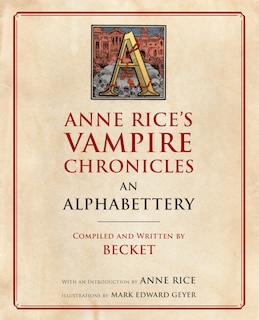 Front cover_Anne Rice's Vampire Chronicles An Alphabettery