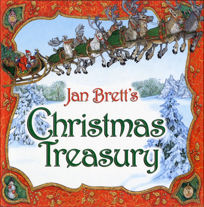 Front cover_Jan Brett's Christmas Treasury